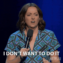 I Dont Want To Do It Celeste Barber GIF - I Dont Want To Do It Celeste Barber Celeste Barber Fine Thanks GIFs