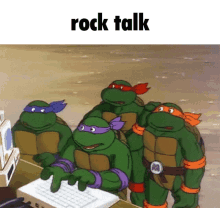 Rock Talk Teenage Mutant Ninja Turtles GIF - Rock Talk Teenage Mutant Ninja Turtles GIFs
