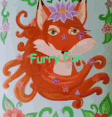 Furry Art Anthro GIF - Furry Art Anthro Fox Girl GIFs