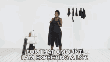 for that amount i am expecting a lot expectation workout clothes gym wear anticipation