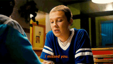 Stranger Things Eleven GIF - Stranger Things Eleven I Missed You GIFs