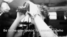 In The Gym Looking For Someone GIF