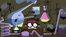 Science! GIF - Loud House Gifs Scientist Experiment GIFs