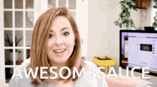 Awesome Sauce Awesome GIF - Awesome Sauce Awesome Jessica Stansberry GIFs