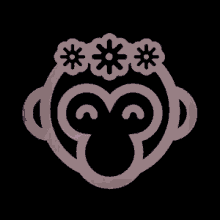 a monkey with three stars on its head