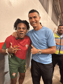 Cristiano Ronaldo Friendly Gesture GIF