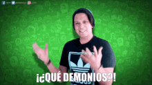 Quédemonios What The Hell GIF - Quédemonios What The Hell Say What GIFs