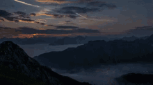 Aube GIF - Nature Mountains Clouds GIFs