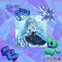 Anything In Blue Hatsune Miku GIF - Anything In Blue Hatsune Miku Miku GIFs
