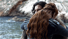 Jon X Sansa Hug GIF - Jon X Sansa Hug Comfort GIFs