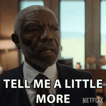 Tell Me A Little More Walter Nyland GIF - Tell Me A Little More Walter Nyland The Recruit GIFs