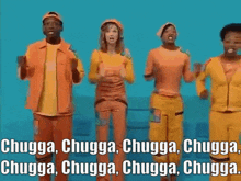 4 Square The Beat Team GIF - 4 Square The Beat Team Chugga Chugga Chugga Chugga GIFs