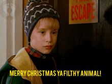 Filthy Animal Merry Christmas GIF - Filthy Animal Filthy Merry Christmas GIFs