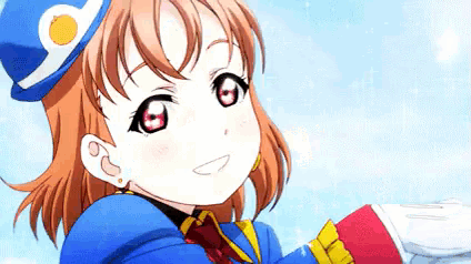 高海千歌 ラブライブ!サンシャイン!! GIF - Takami Chika Love 高海千歌 ラブライブ!サンシャイン!! GIF - Takami Chika Love