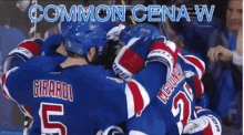 Common Cena W New York Rangers GIF