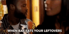 When Bae Eats Your Leftovers Why Did You Do That GIF - When Bae Eats Your Leftovers Why Did You Do That Seriously GIFs