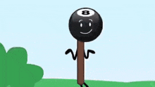 8 Ball Bfdi 8 Ball GIF