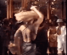 Dancing Disco Hustle Dancing Spins Skirt Twirl GIF - Dancing Disco Hustle Dancing Spins Skirt Twirl GIFs