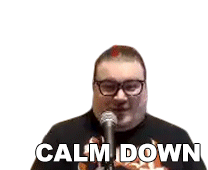 Calm Down Celticcorpse Sticker - Calm Down Celticcorpse Relax Stickers