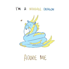 Noodle Dragon Adore Me GIF - Noodle Dragon Adore Me Dragon GIFs