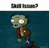 Skill Issue Plants Vs Zombies GIF - Skill Issue Plants Vs Zombies Meme GIFs