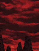 a cartoon character with pink hair and orange pants throws a beam