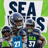 Seattle Seahawks (37) Vs. Carolina Panthers (27) Post Game GIF - Nfl National Football League Football League GIFs