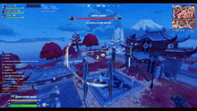 a video game screen shows darth vader in the middle of a battle