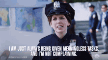 I Am Just Always Being Given Meaningless Tasks And Im Not Complaining Brooklyn Nine Nine GIF - I Am Just Always Being Given Meaningless Tasks And Im Not Complaining Brooklyn Nine Nine Im Not Complaining GIFs