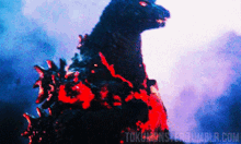 Burning Godzilla GIF - Burning Godzilla Red Eyes GIFs