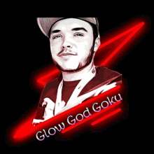 me game glow god goku