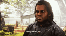 Rdr2 Charles Smith GIF - Rdr2 Charles Smith I Hardly Know You GIFs