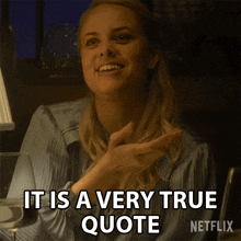 It Is A Very True Quote Cecilie Fjellhøy GIF - It Is A Very True Quote Cecilie Fjellhøy The Tinder Swindler GIFs