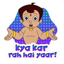 Kya Kar Rah Hai Yaar Chhota Bheem GIF - Kya Kar Rah Hai Yaar Chhota Bheem Kya Ho Raha Hai GIFs