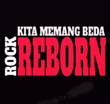 a poster that says rock reborn on it