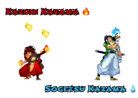 kazuki kazama and sogetsu kazama animated characters