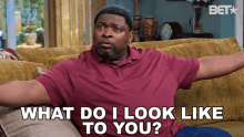 What Do I Look Like To You Curtis Payne GIF - What Do I Look Like To You Curtis Payne Lavan Davis GIFs