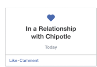 Chipotle Relationship Status Update Sticker - Chipotle Relationship Status Update Relationship Stickers