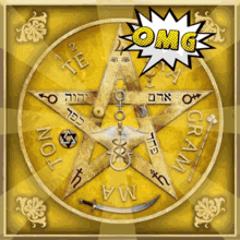 Tetragrammaton Pentagram GIF