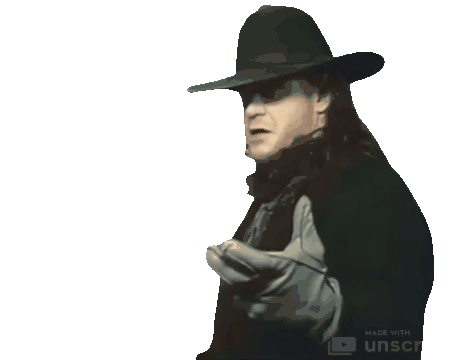 The Undertaker Sticker - The Undertaker Transparent Stickers