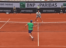 bnp paribas is a sponsor of the tennis match