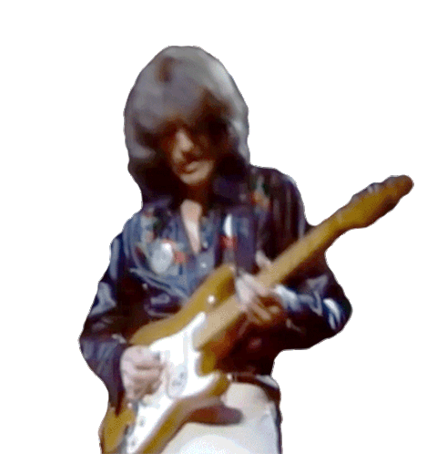 Playing The Guitar George Harrison Sticker - Playing The Guitar George Harrison Any Road Song Stickers