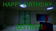 Happy Birthday Justin Justin GIF