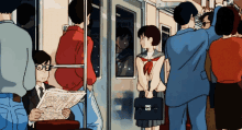 Anime Train GIF - Anime Train Way Home GIFs
