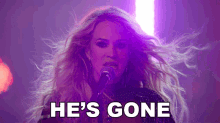 Hes Gone Carrie Underwood GIF - Hes Gone Carrie Underwood Hate My Heart Song GIFs