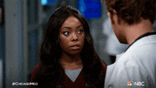 Looking At Each Other Dr Will Halstead GIF - Looking At Each Other Dr Will Halstead Dr Vanessa Taylor GIFs