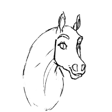 Horse Expression GIF - Horse Expression Art GIFs