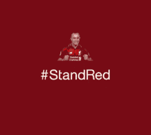 shaqiri liverpool stand red standard chartered