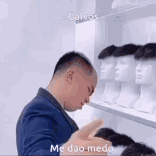 Calvo Medo GIF - Calvo Medo Luiz Yeager GIFs