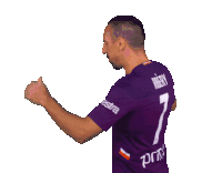 Viola Franck Ribéry Sticker - Viola Franck Ribéry Fiorentina Stickers